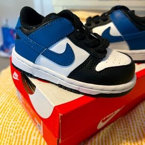 Blue and White Dunk Low (Toddler)